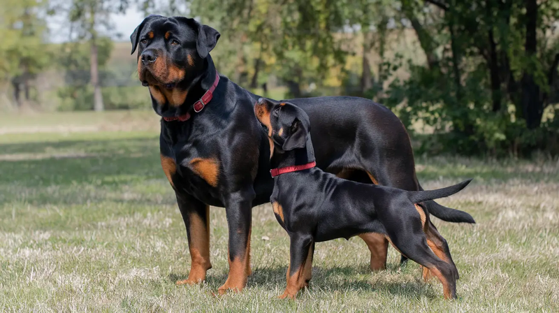 Rottweiler+young