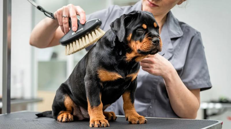 Rottweiler_grooming