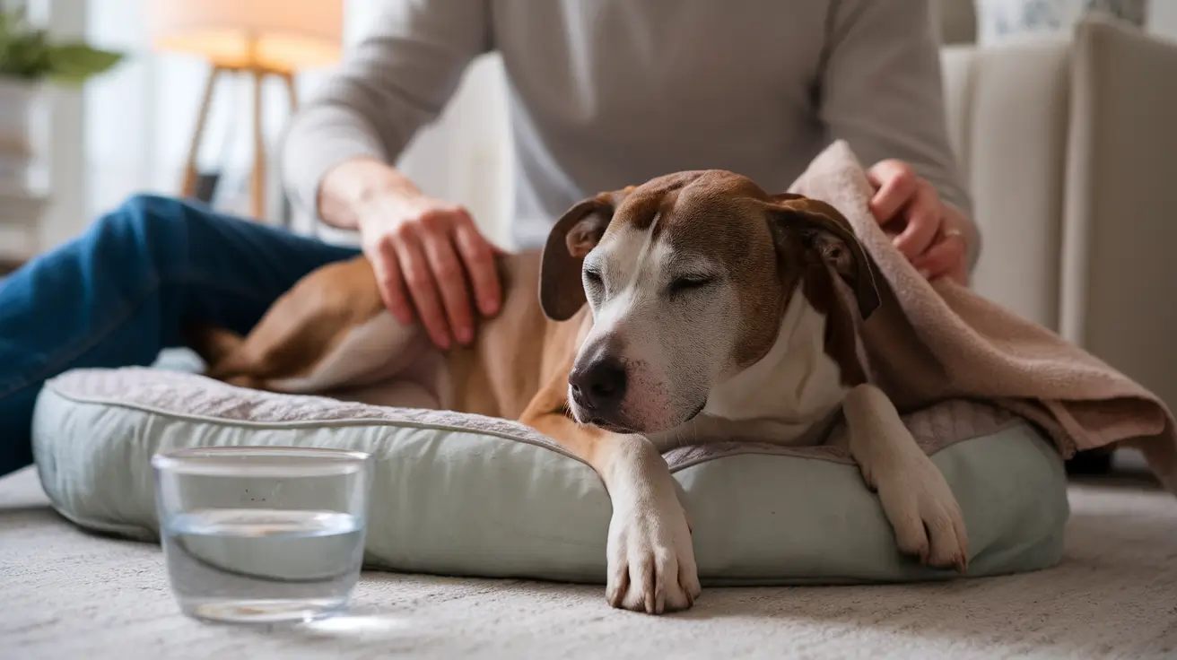 Comprendre les vomissements sanglants chez le chien : causes et gestes à adopter