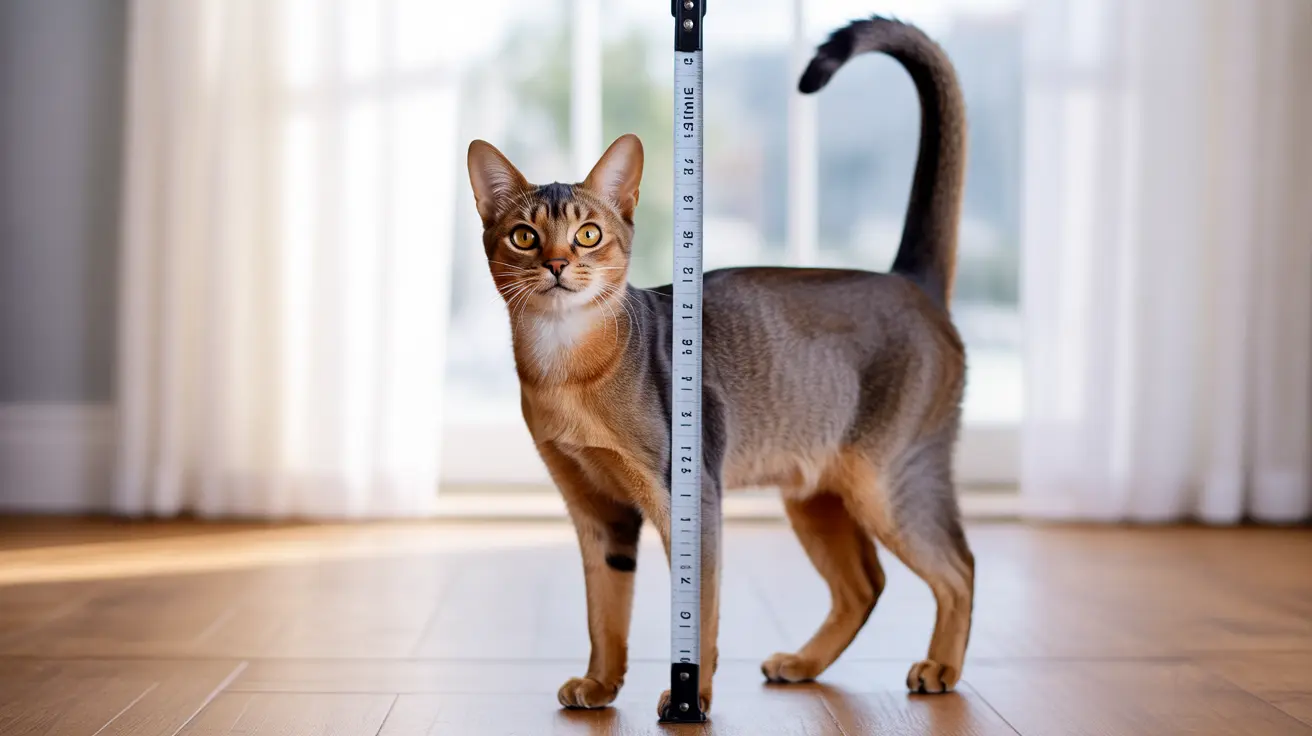 Taille adulte et croissance du chat abyssin : guide complet