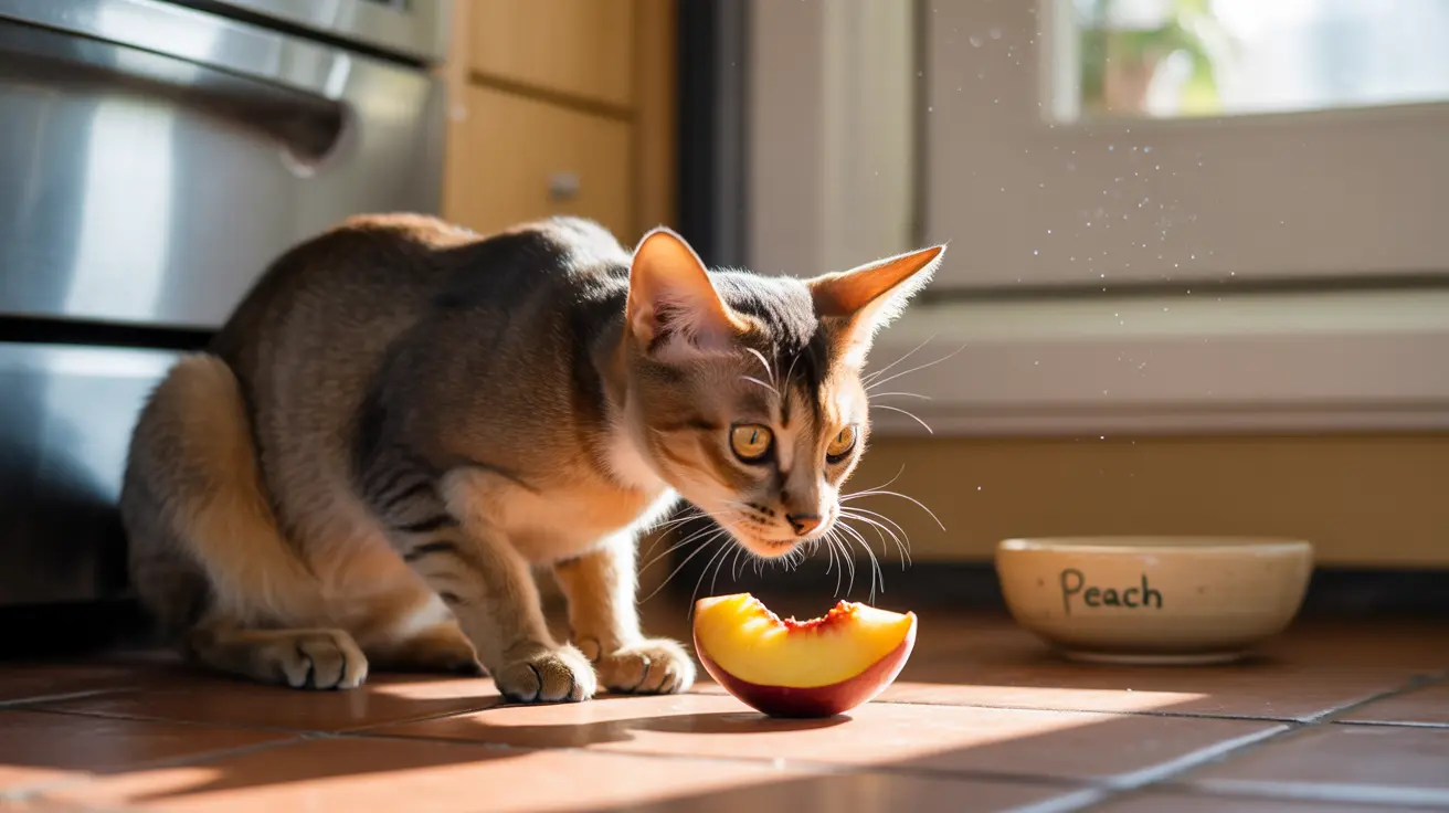 Seguridad ante todo: ¿Qué partes del durazno o melocotón son seguras para los gatos?