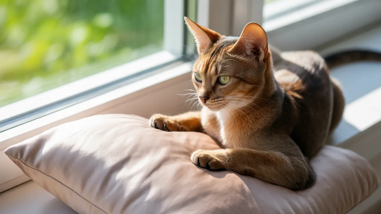 La atracción de la seda para los gatos