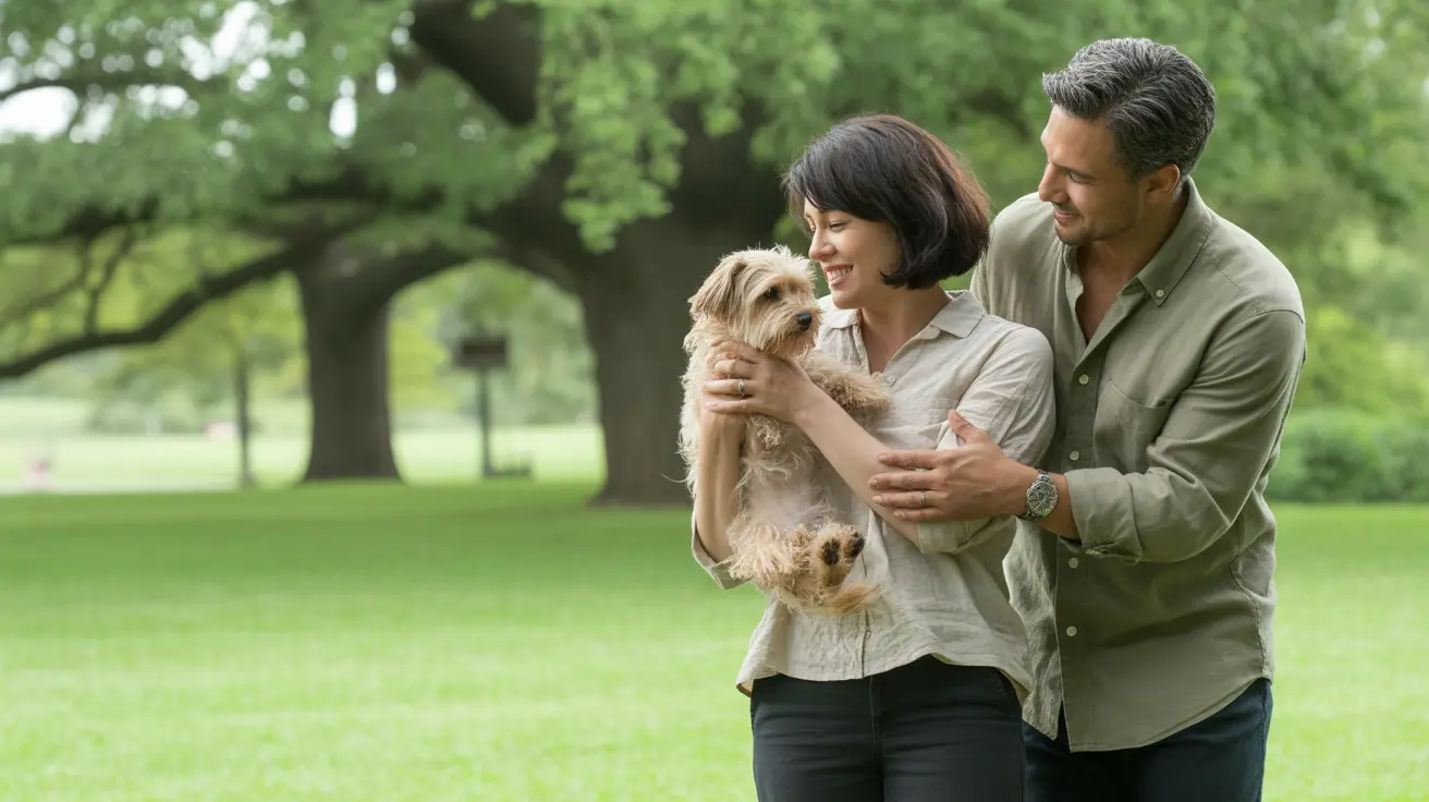 Students and community members gathered with their pets for the Blessing of the Animals ceremony at Trinity School of Texas