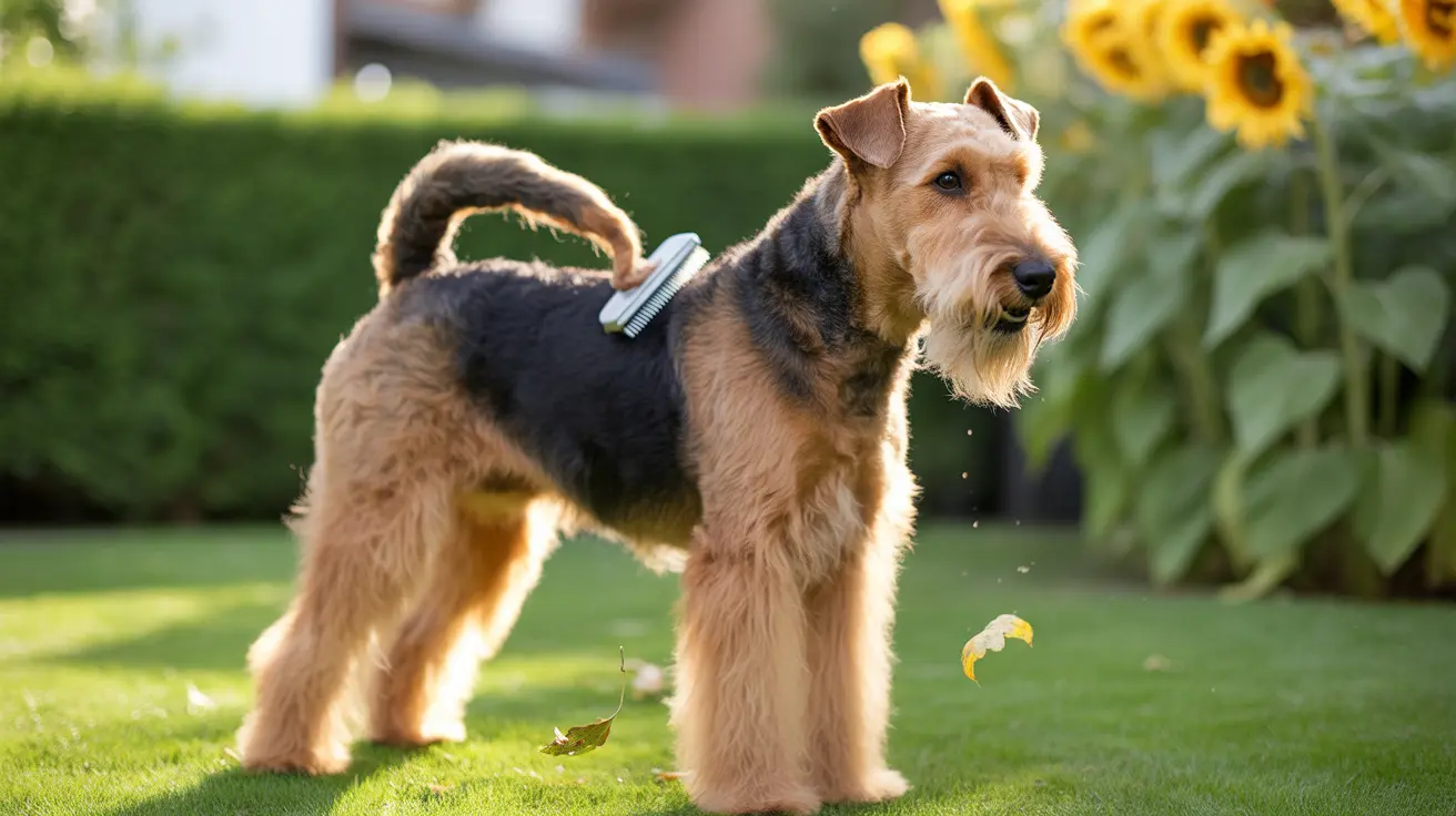Airedale terrier muda de pelo: guía completa para propietarios
