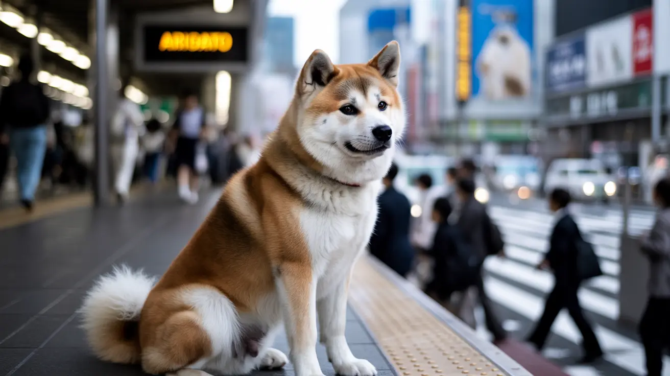 La historia del perro Hachiko y la raza Akita Inu japonés