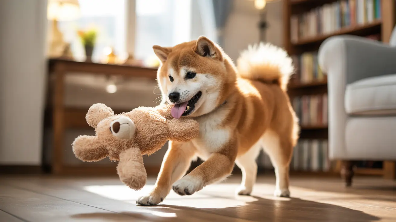 ¿Por qué los perros montan juguetes?