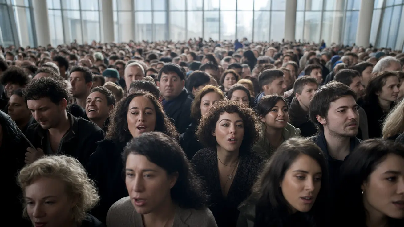 Animal activists protesting inside Wisconsin State Capitol for beagle welfare