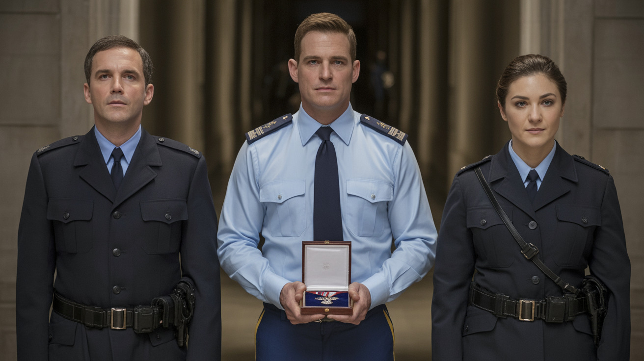 Animal Control Officer Shelby Morse receiving the 2025 Animal Services Employee of the Year award