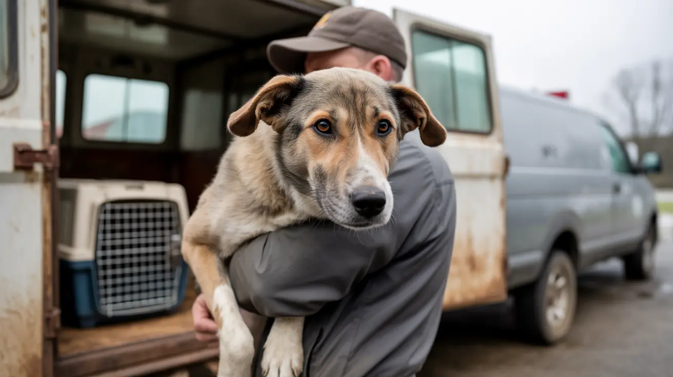 Various rescued dogs and cats from an animal hoarding case in Nebraska