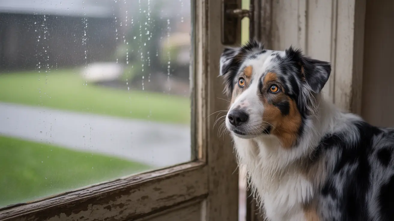 Razones por las que mi perro no quiere salir