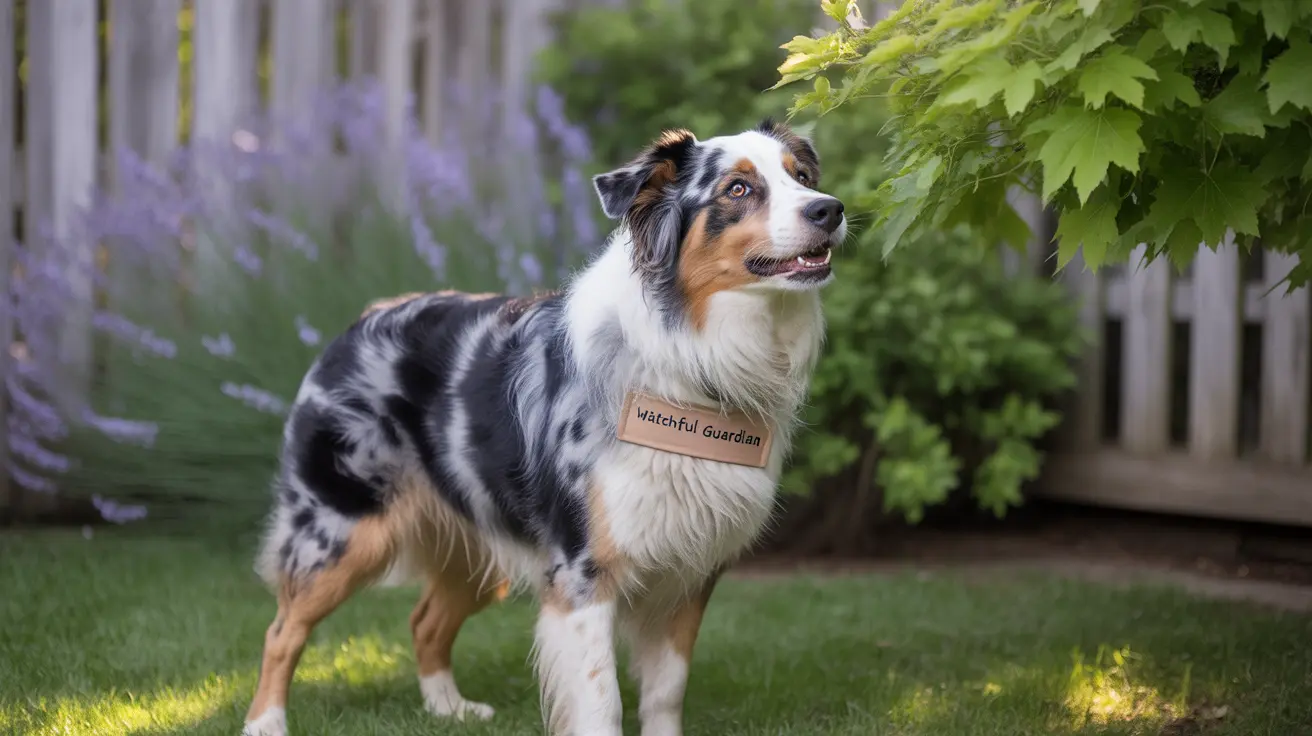 Pastor australiano como perro guardián: Guía completa sobre su instinto protector