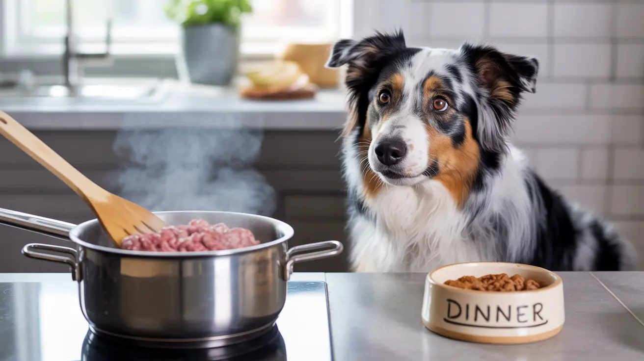 Cómo hervir carne molida para perros