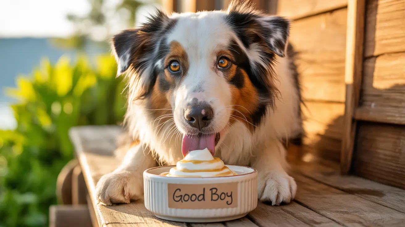Beneficios del yogur griego para perros