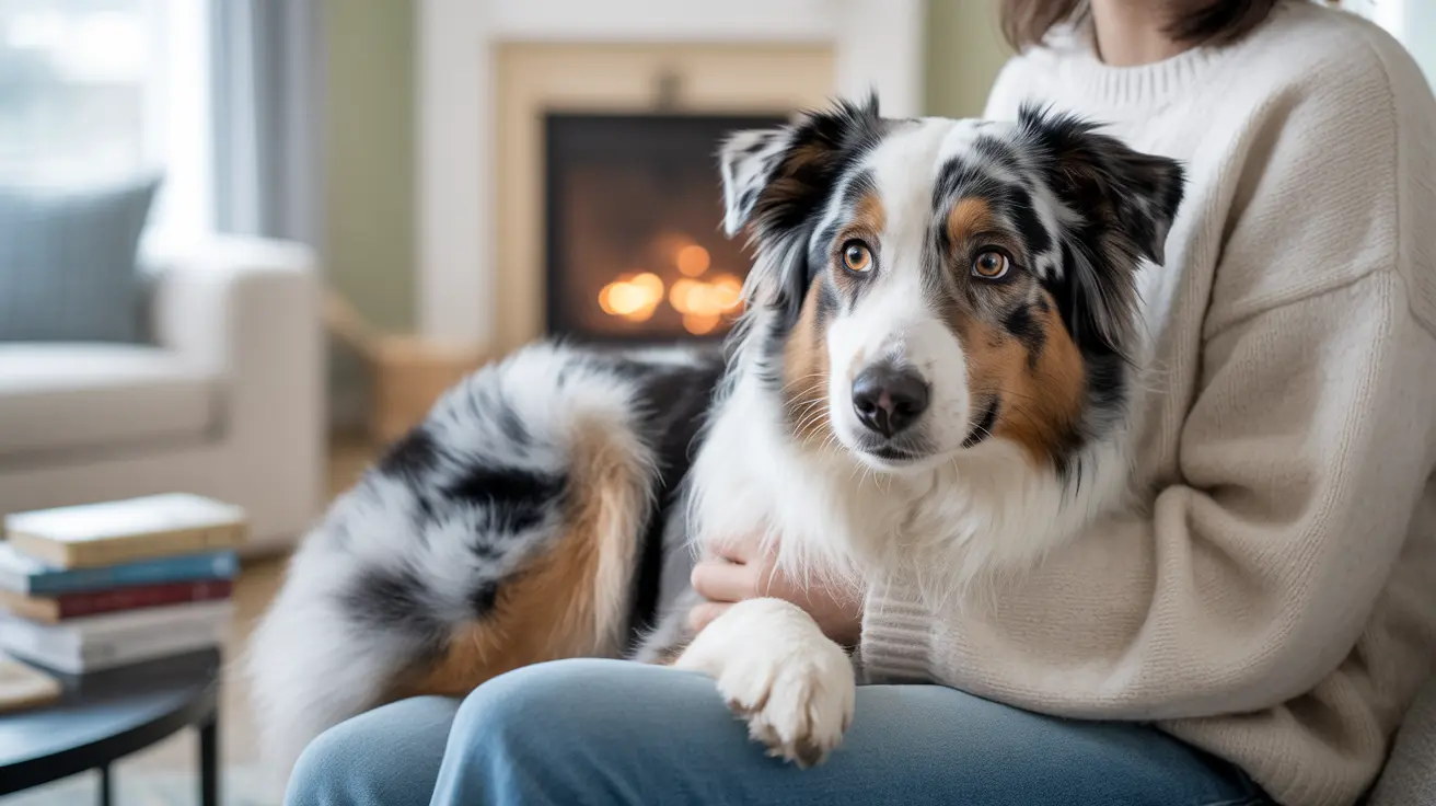 Why Does My Australian Shepherd Sit On Me? Understanding This Affectionate Behavior