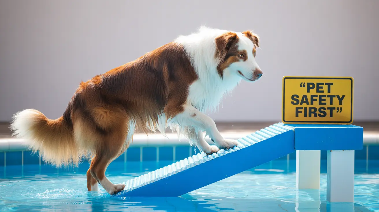 Pourquoi votre piscine a besoin d’une rampe pour chien