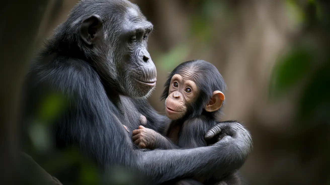 A loving dog and cat showing emotional connection in a natural setting