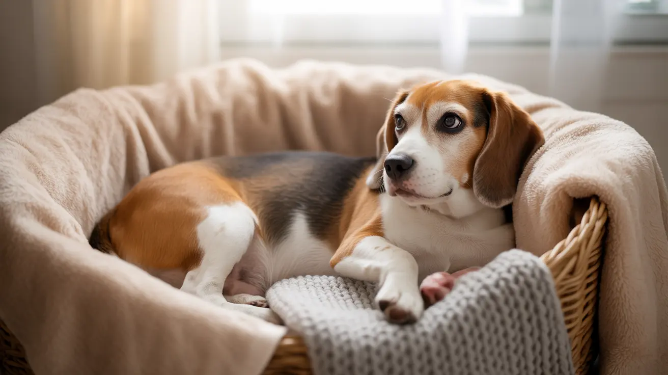 Etapas del embarazo en la perra beagle