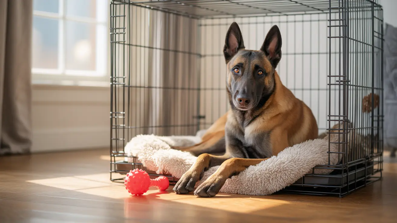 犬を夜間クレートに入れても大丈夫？安全な留守番のための完全ガイド