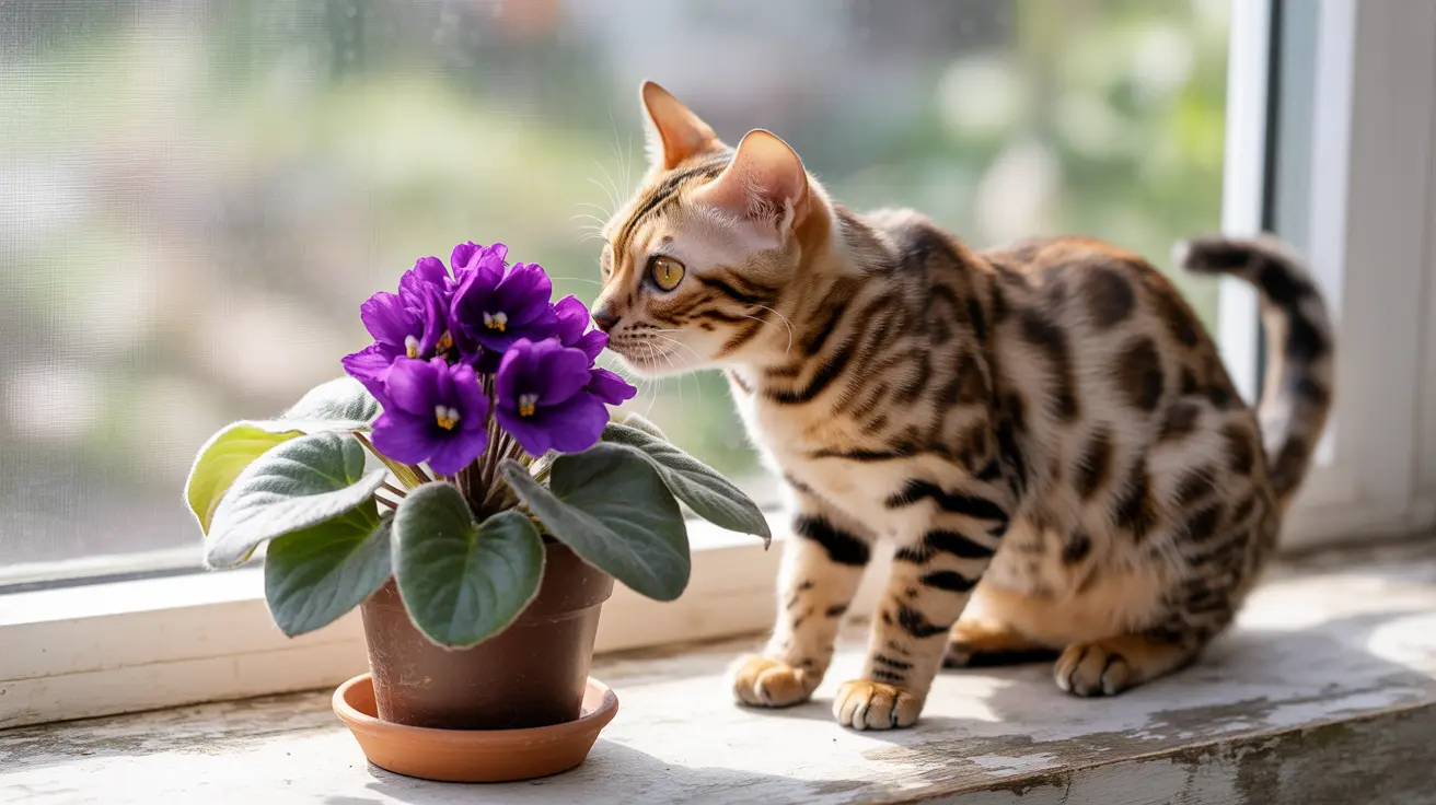 African Violets and Cats: A Complete Safety Guide for Pet Parents