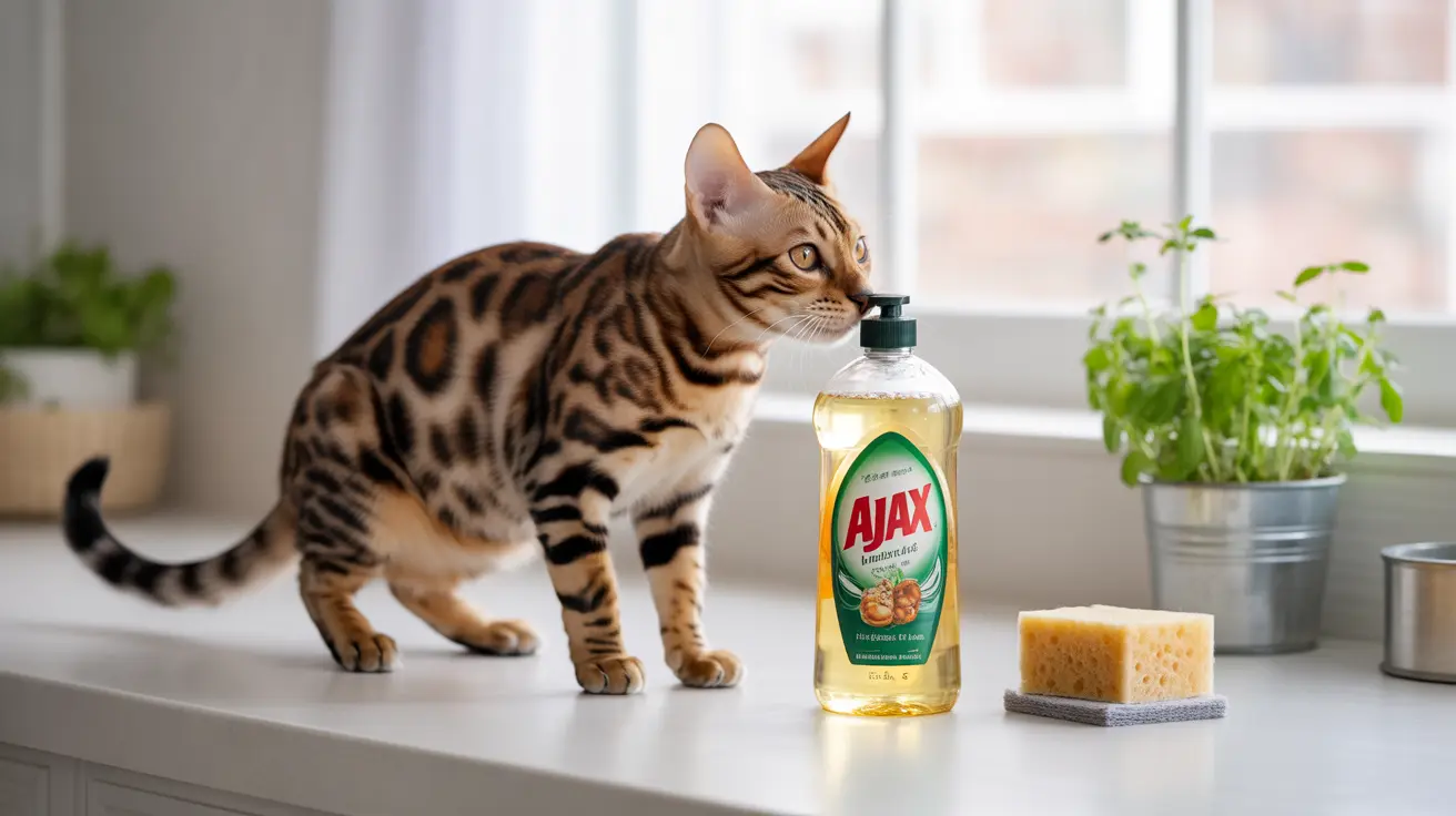 Is Ajax Dish Soap Safe for Cats? A Veterinary Safety Guide
