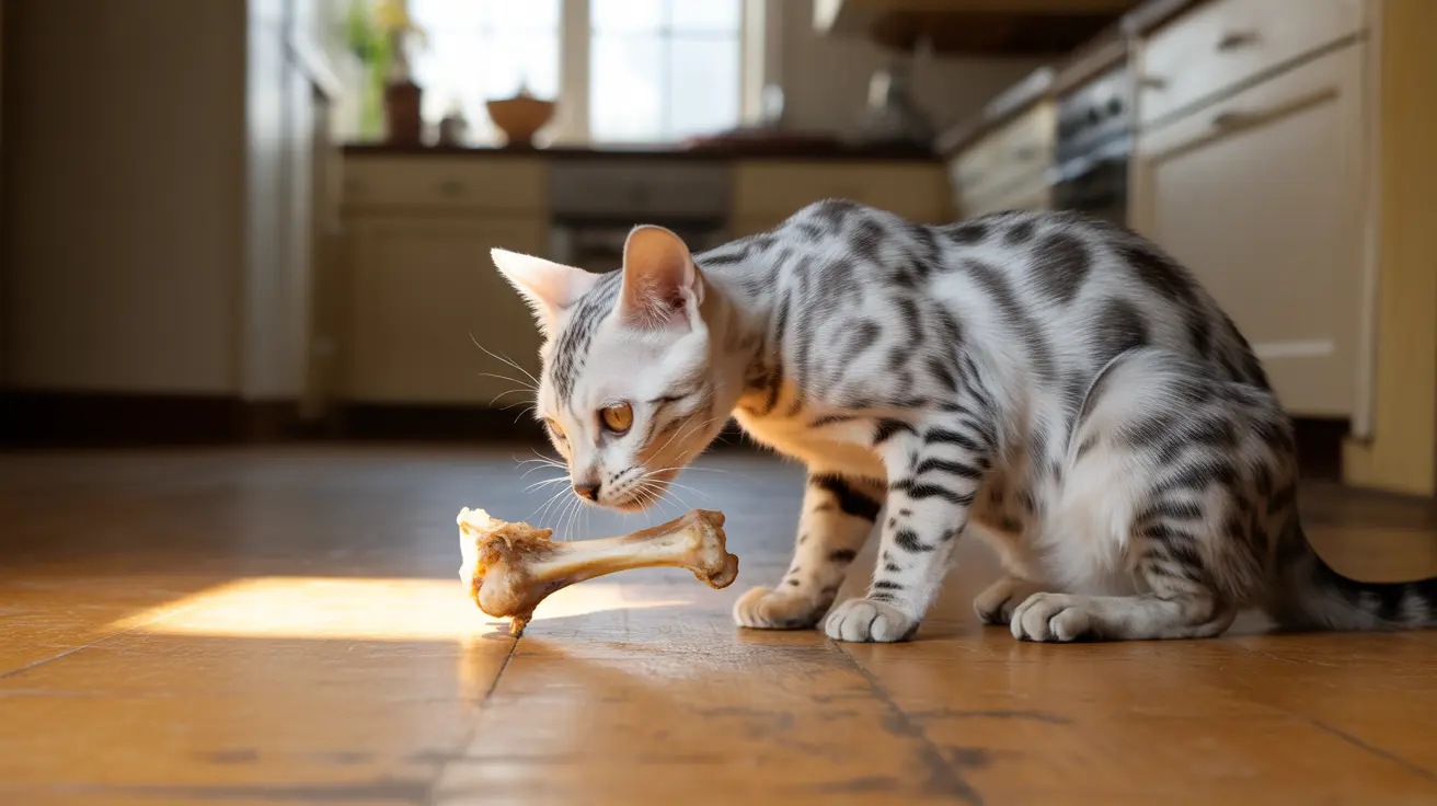 Entendiendo los riesgos de los huesos para los gatos