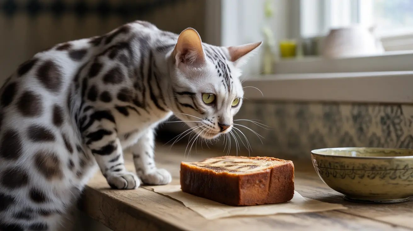 猫はバナナブレッドを食べてもいい？獣医師が解説する安全性とリスク