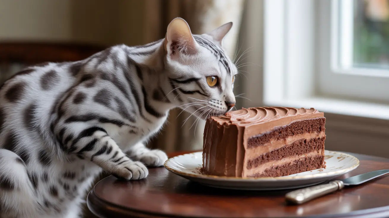 ¿Pueden los gatos comer pastel?