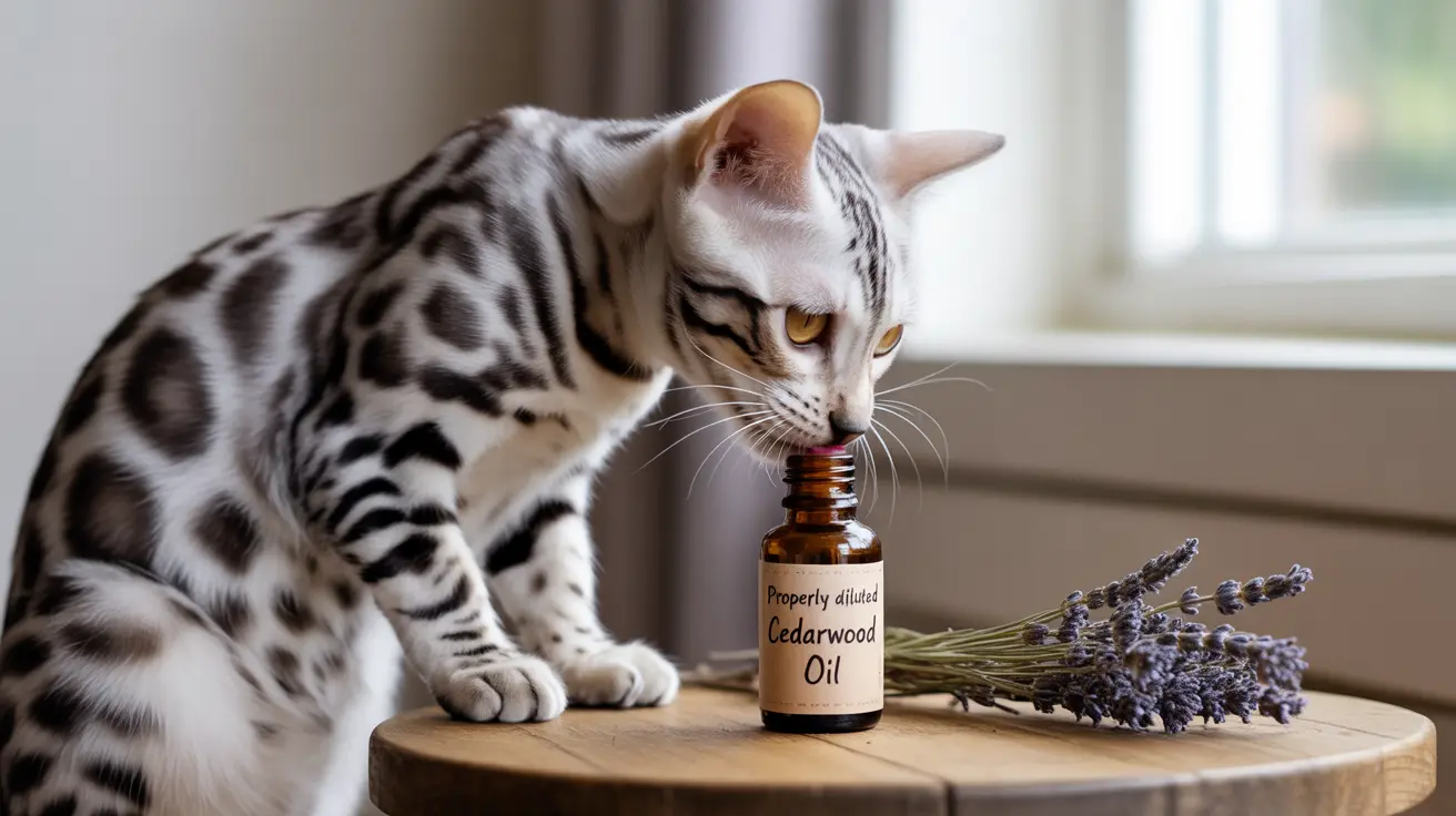 Huile de cèdre pour les puces chez le chat : efficacité, sécurité et conseils