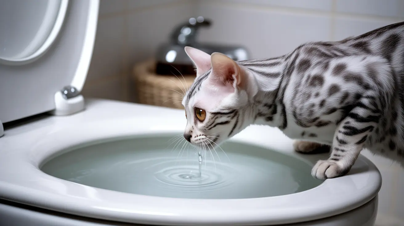 L’Attrait Naturel de l’Eau des Toilettes pour les Chats