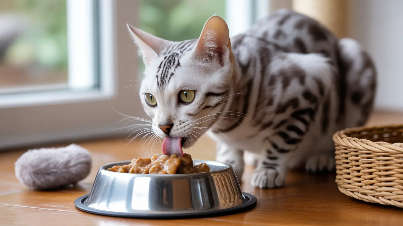 ¿Por qué mi gato lame la comida pero no la come?