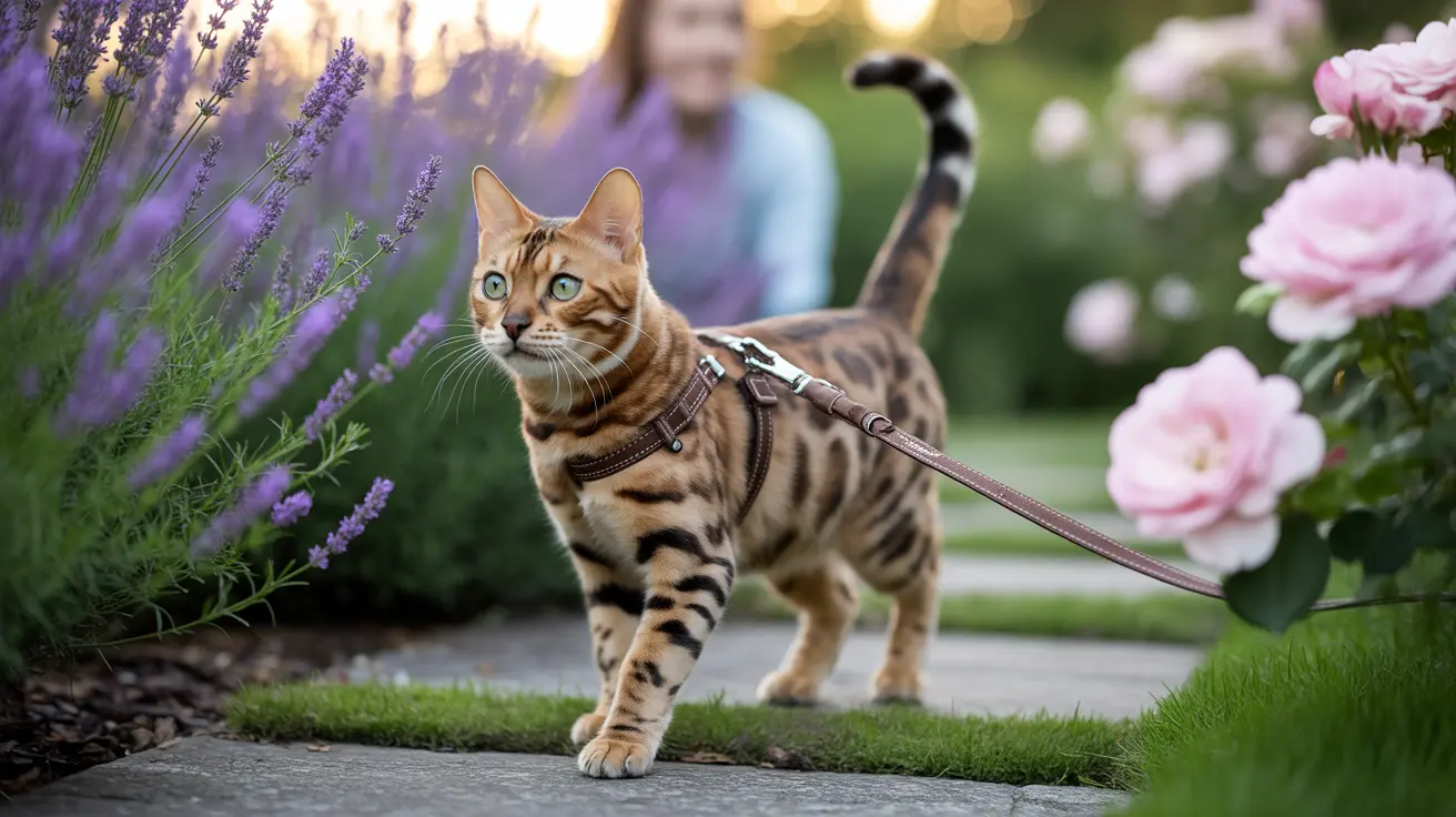 室内猫を屋外猫にする完全ガイド：安全な移行のためのヒント