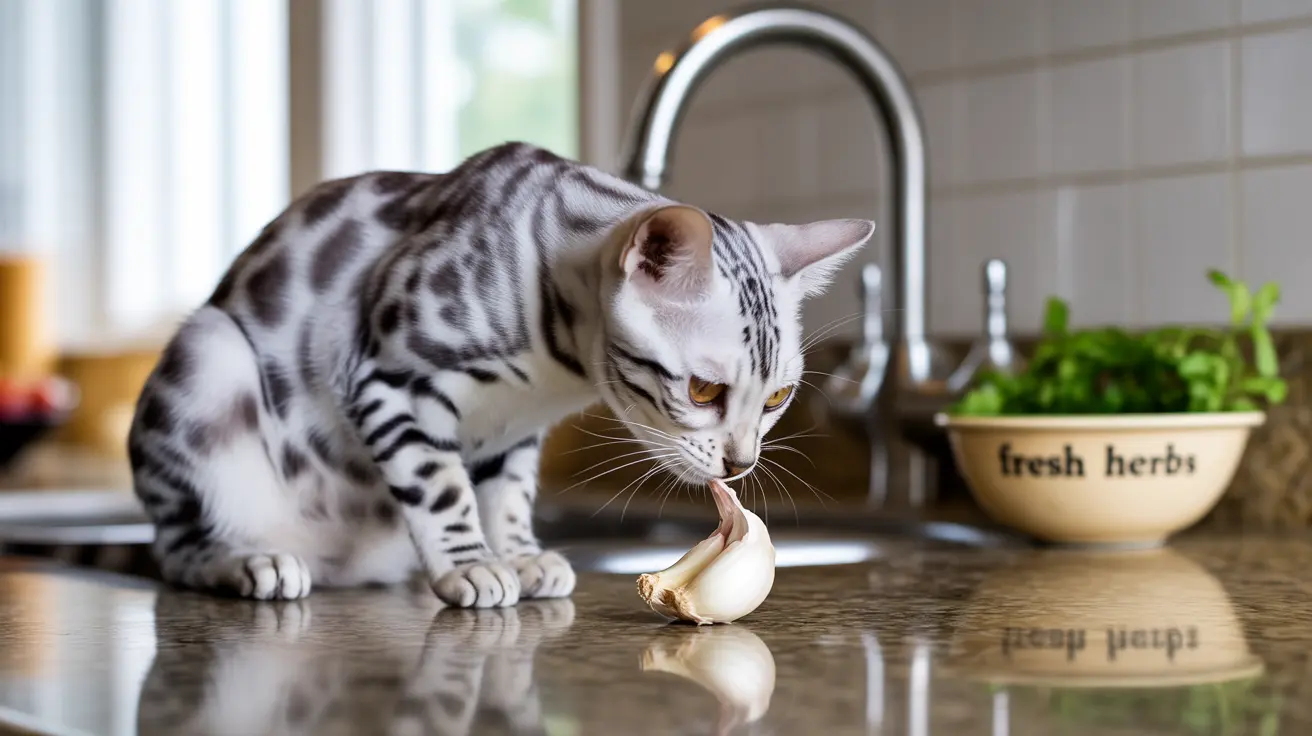 猫がにんにくを食べた：絶対に知っておくべき緊急事態と対応策