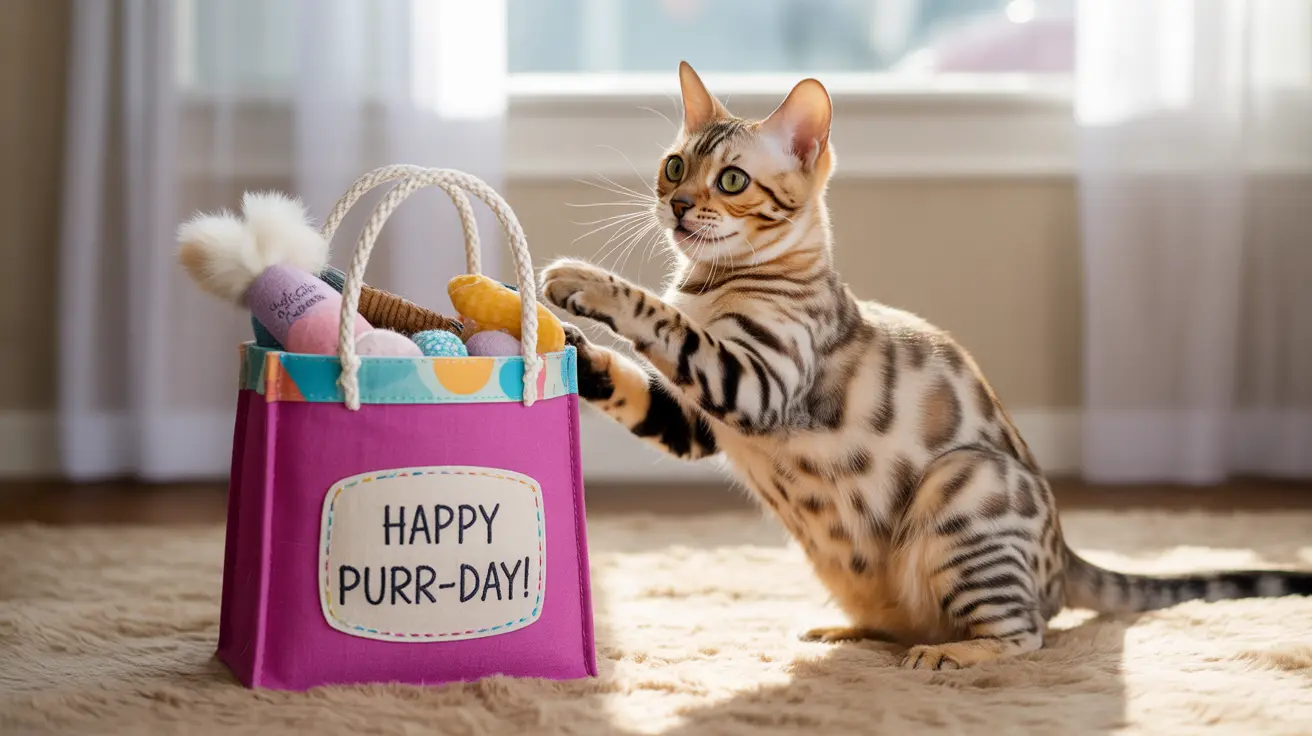 Projets faciles de sacs cadeau chat à faire soi-même