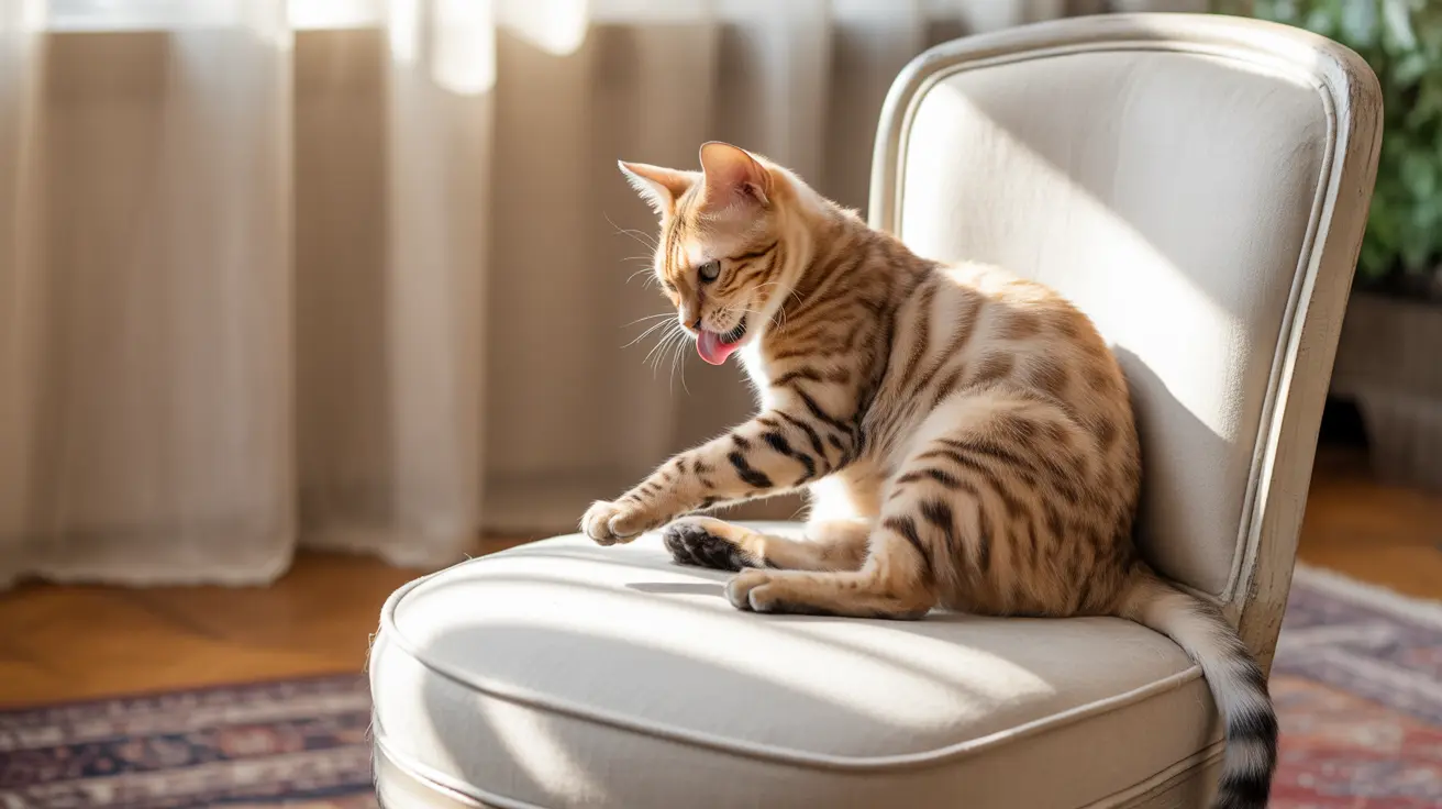 ¿Qué es el granuloma por lamido en gatos?