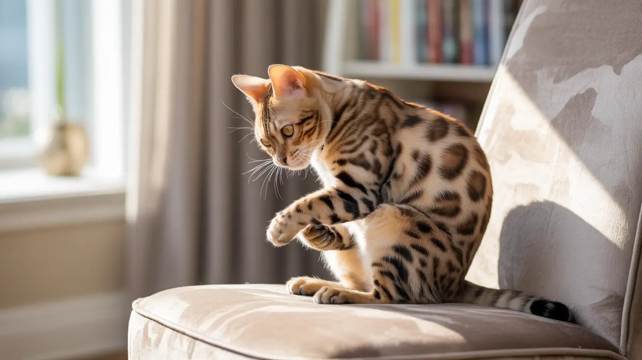 猫の毛むしり行動を徹底解説：原因・対処法・受診の目安