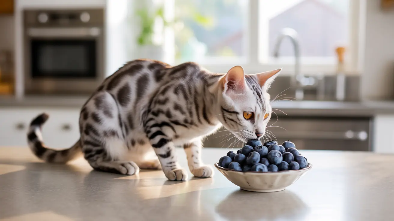 ¿Los gatos pueden comer arándanos?
