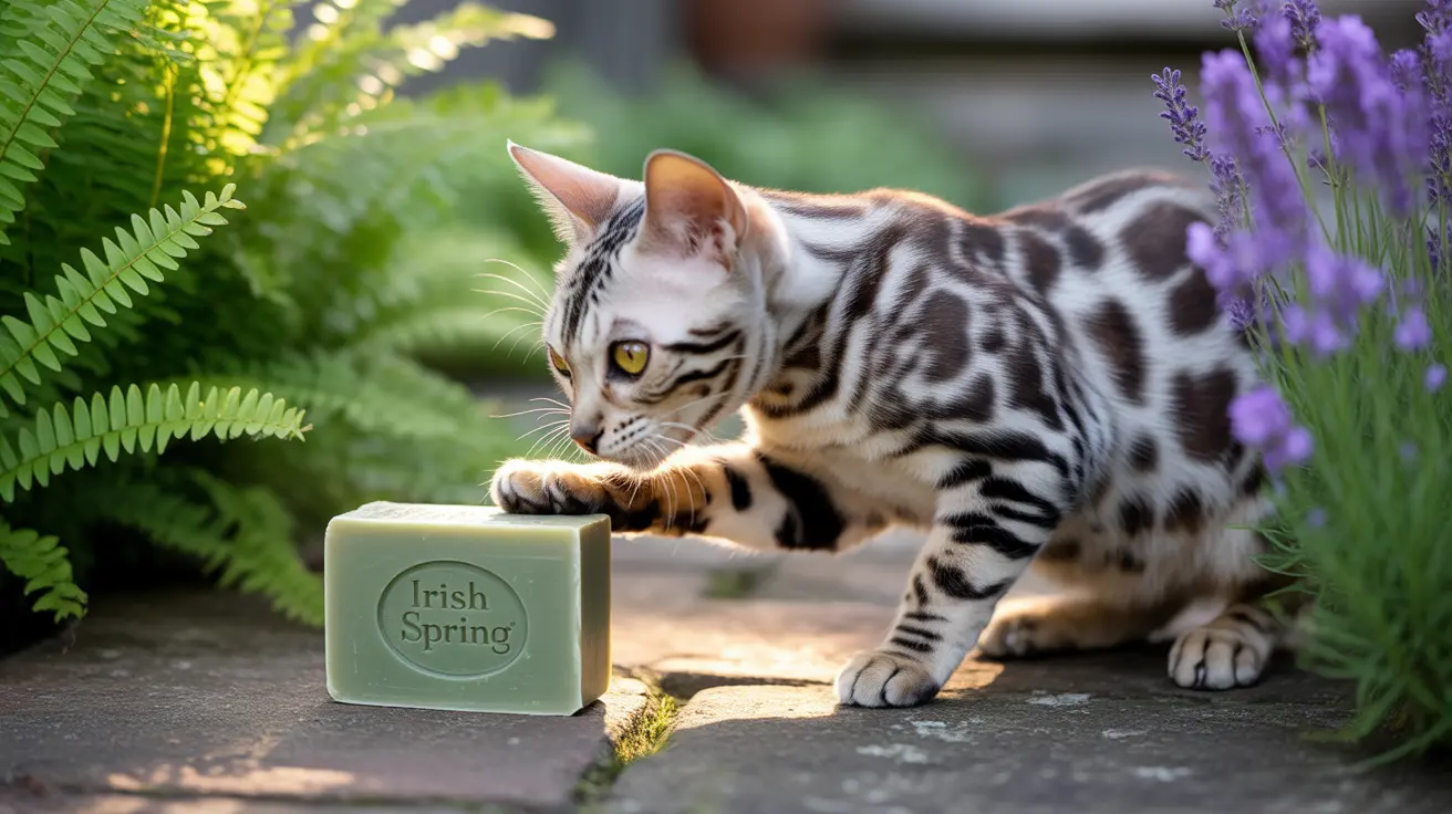 ¿Cómo ahuyentar gatos con jabón Irish Spring?