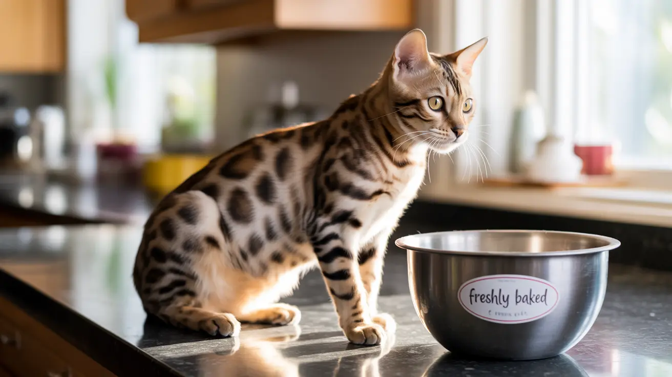 ¿Dejar o no dejar que el gato suba a la encimera de la cocina?