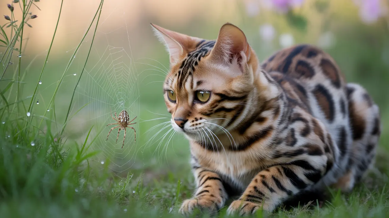 猫のクモ咬傷：予防・症状・治療の完全ガイド