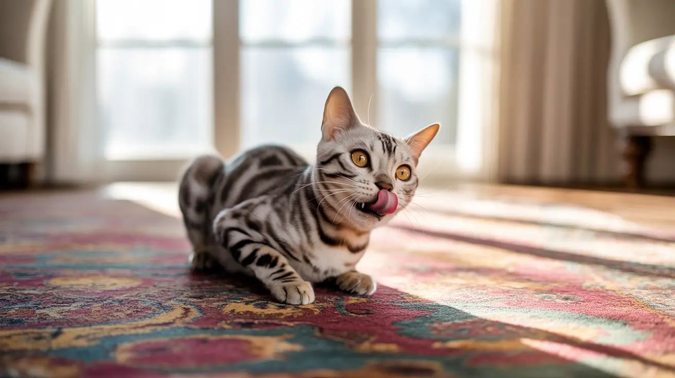 Why Do Cats Lick Carpet? Understanding and Managing This Behavior