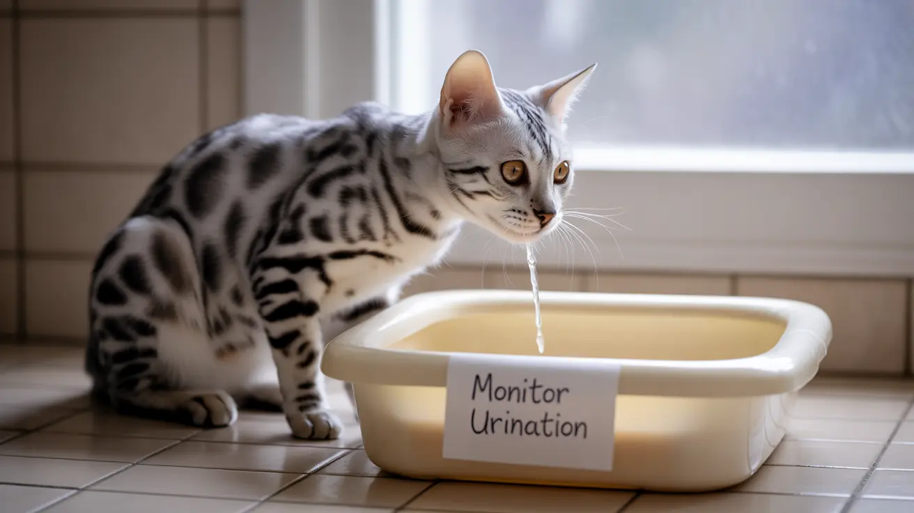 猫のおしっこに見られる粒とは？猫の尿の健康を徹底解説