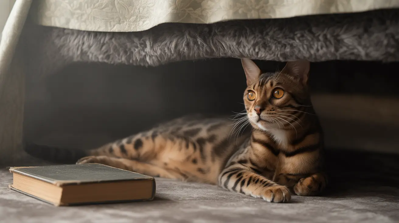 Why Does My Cat Sleep Under the Bed? Expert Insights Into This Common Behavior
