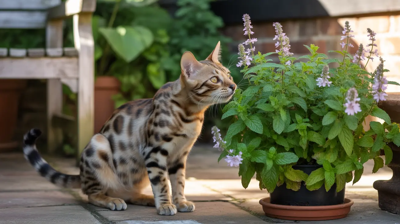La relation complexe entre les chats et la menthe poivrée
