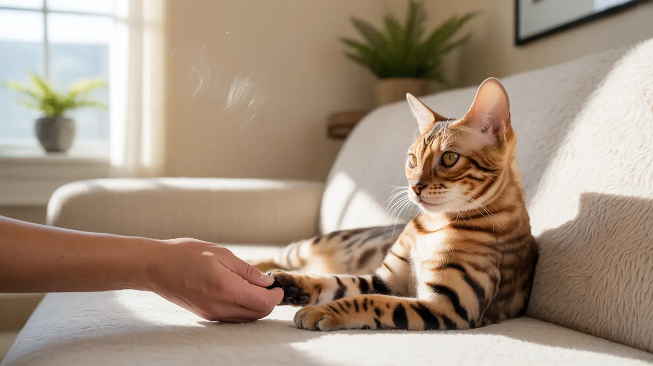 猫が足を触らせてくれる意味とは？深い信頼関係の証