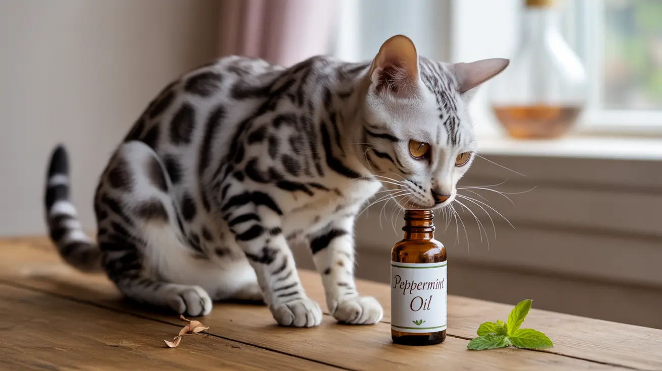 ペパーミントオイルは猫に安全？獣医師が解説するノミ駆除リスク