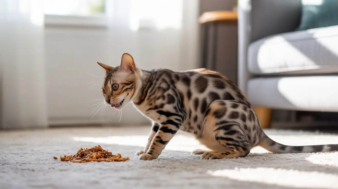 ¿Por qué mi gato vomita? Causas y desencadenantes más comunes