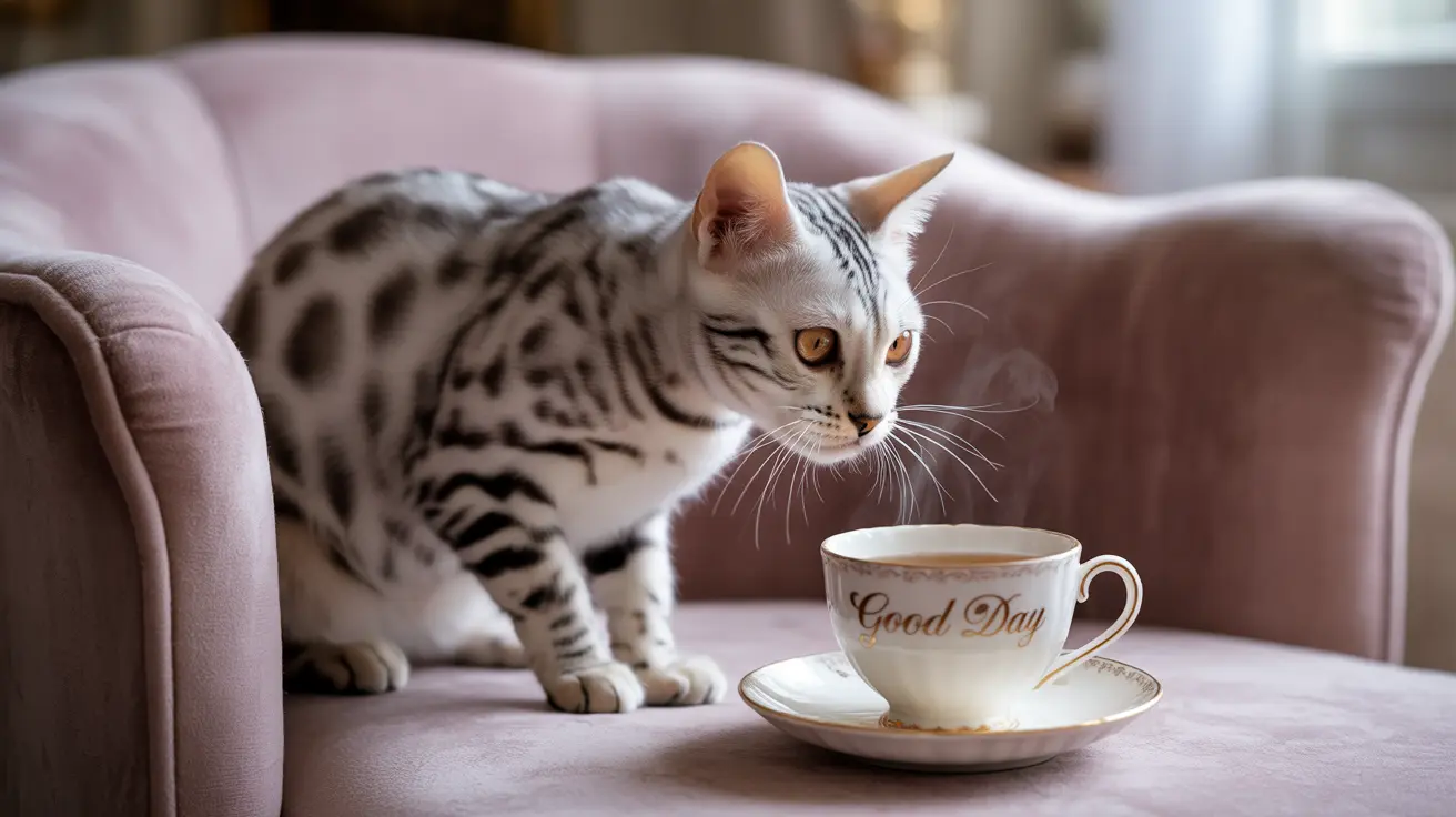 Les dangers du thé dangereux pour les chats