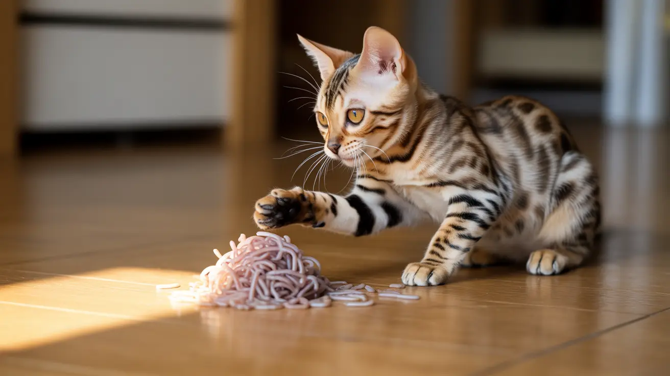 Tipos más comunes de gusanos en gatos