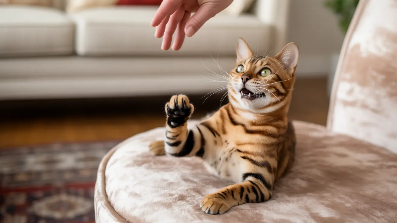 猫の過剰刺激行動を理解しよう：サイン・原因・対処法