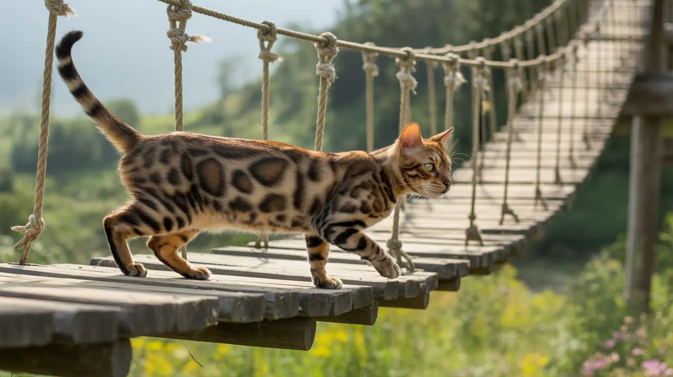 猫用DIYブリッジのアイデア：愛猫のための完璧な高所パラダイスを作る